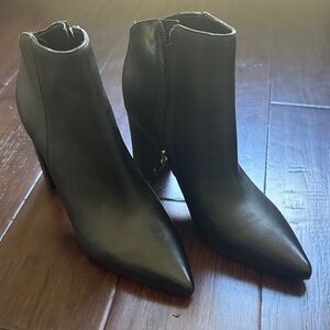 Marc Fisher Black Leather Boots